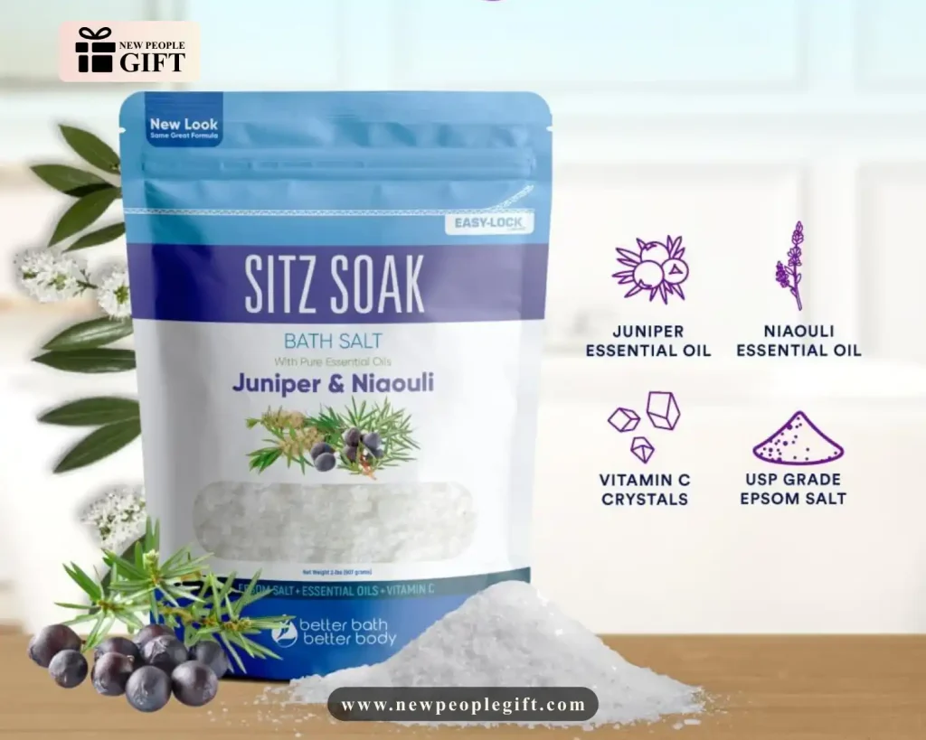 Epsom Salt for Sitz Bath (Soothing Relief for Postpartum & Hemorrhoid Comfort)