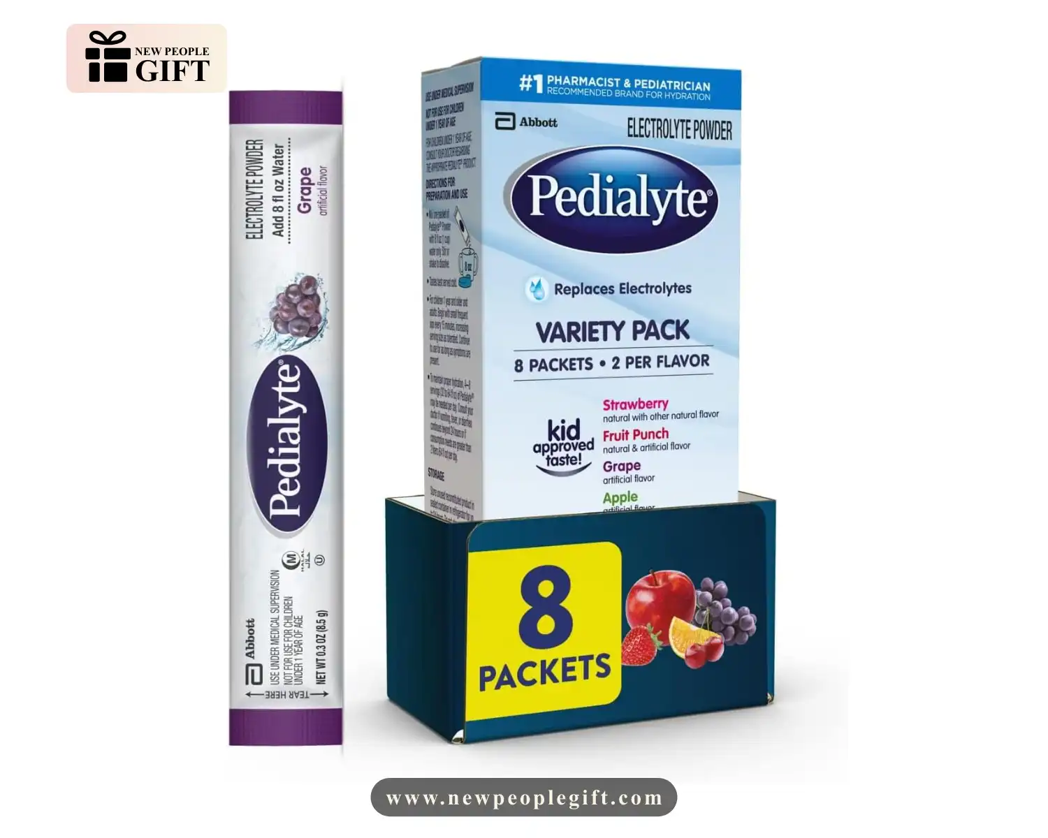 Pedialyte Powder (Electrolyte Hydration for Kids and Adults)