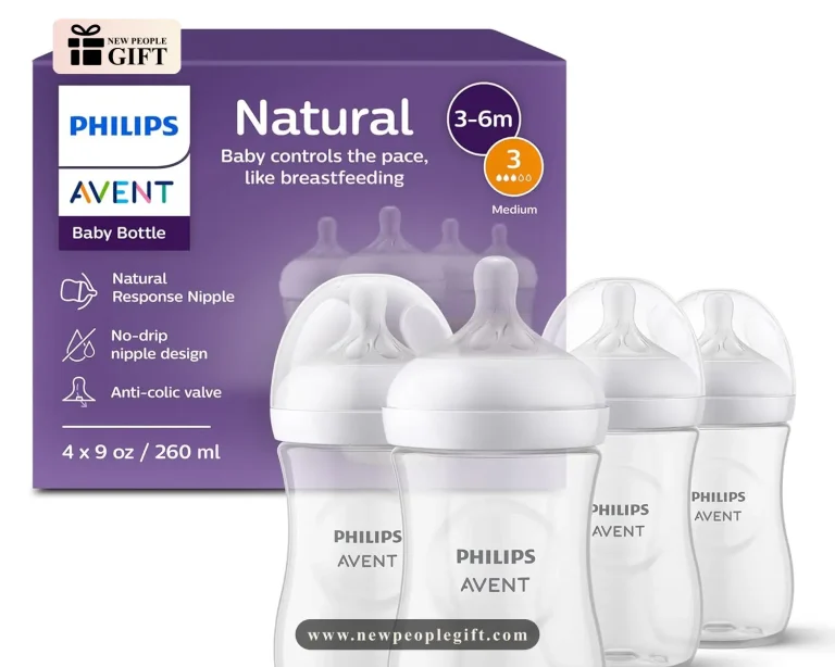 Philips Avent Natural Baby Bottles – Soft Nipple, Anti-Colic, Easy Feeding