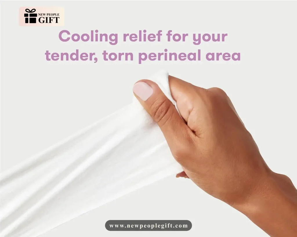 Witch Hazel Postpartum Pads – Cooling Full-Length Medicated Pads | New Mom Recovery